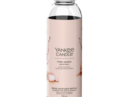 Yankee Candle Signature Reed Diffuser Refill Pink Sands 200ml Hot on Sale