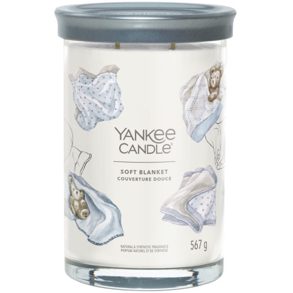 Yankee Candle Soft Blanket Large Signature Tumbler Jar Candle Sale