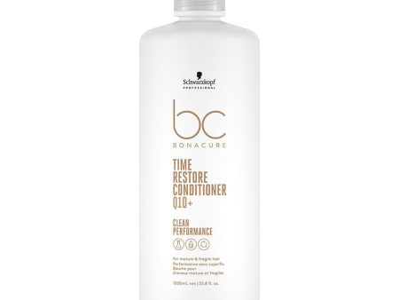 Schwarzkopf Professional BC Bonacure Clean Q10+ Time Restore Conditioner 1000ml Online Sale