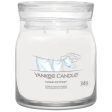 Yankee Candle Clean Cotton Medium Signature Jar Candle Fashion