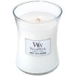 WoodWick White Tea & Jasmine Medium Hourglass Jar Candle Online now