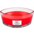 WoodWick Crimson Berries Ellipse Jar Candle Supply