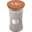 WoodWick Wood Smoke Large Hourglass Jar Candle Supply