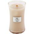 WoodWick White Honey Large Hourglass Jar Candle Cheap