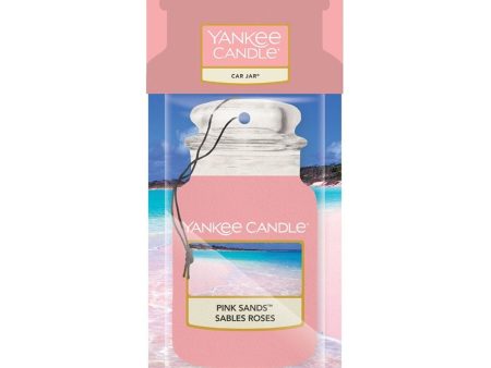 Yankee Candle Pink Sands Car Jar Air Freshener Cheap