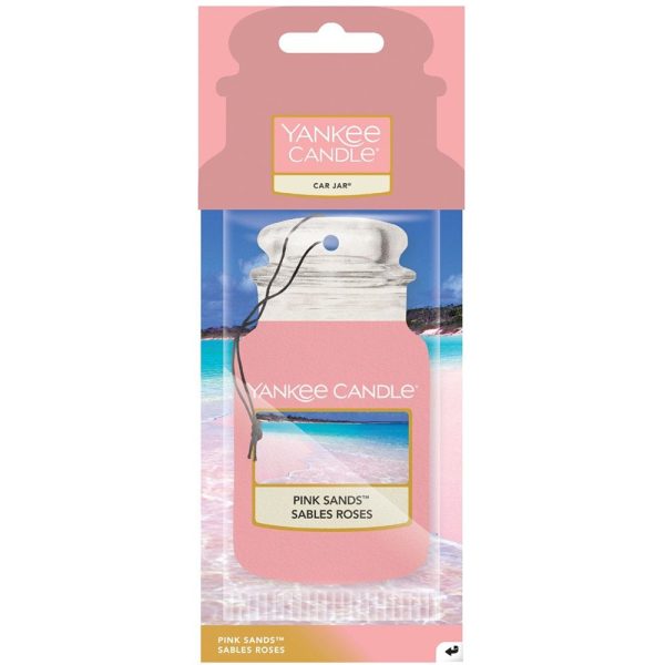 Yankee Candle Pink Sands Car Jar Air Freshener Cheap