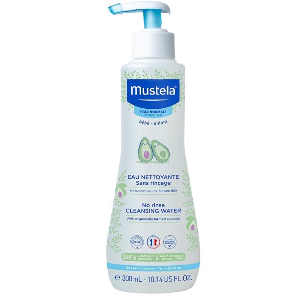 Mustela No-Rinse Cleansing Water 300ml Supply