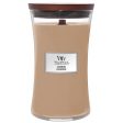 WoodWick Cashmere Large Hourglass Jar Candle Supply