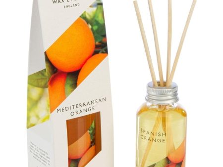 Wax Lyrical Mediterranean Orange Scented Reed Diffuser 40ml Online now