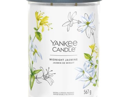 Yankee Candle Midnight Jasmine Large Signature Tumbler Jar Candle Online