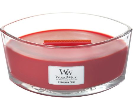 WoodWick Cinnamon Chai Ellipse Jar Candle Discount