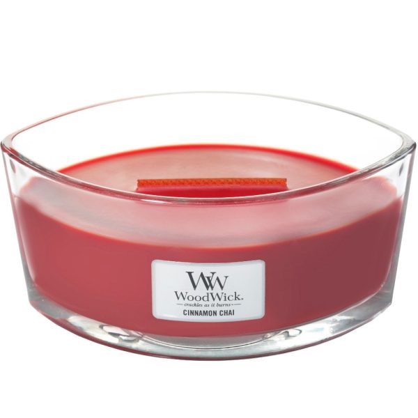 WoodWick Cinnamon Chai Ellipse Jar Candle Discount