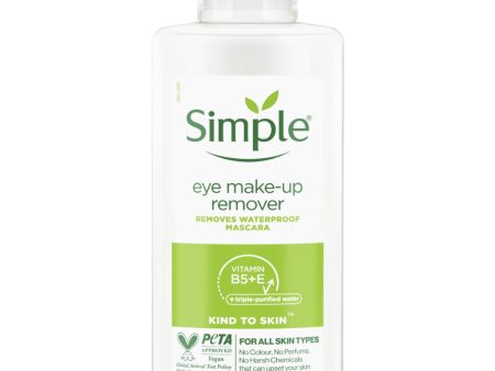 Simple Kind To Skin Oil-Free Eye Makeup Remover 125ml Online now