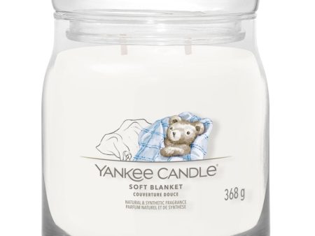 Yankee Candle Soft Blanket Medium Signature Jar Candle For Discount