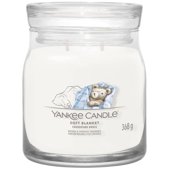 Yankee Candle Soft Blanket Medium Signature Jar Candle For Discount