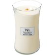 WoodWick White Tea & Jasmine Large Hourglass Jar Candle Online Hot Sale