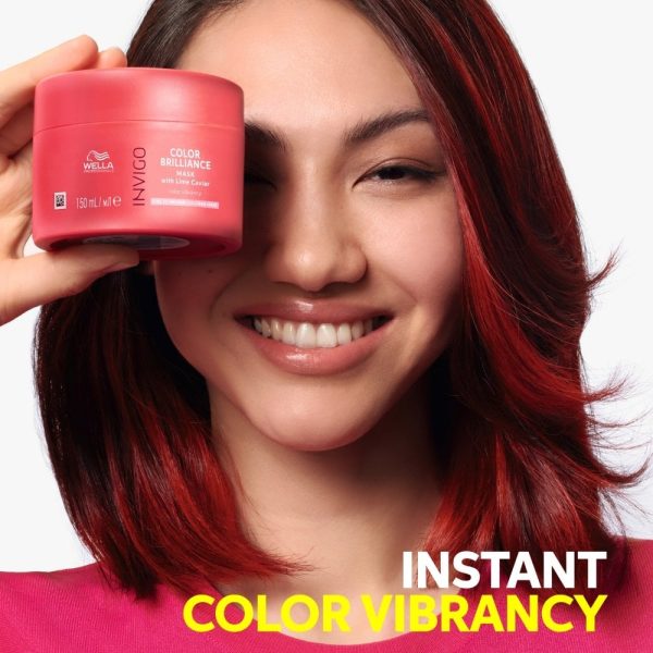 Wella Professionals Invigo Colour Brilliance Vibrant Colour Mask Fine Normal Hair 500ml Supply