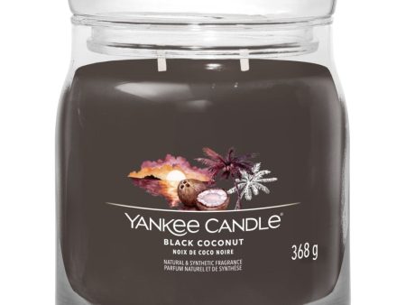 Yankee Candle Black Coconut Medium Signature Jar Candle Sale