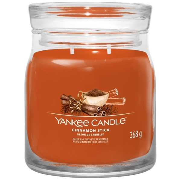 Yankee Candle Cinnamon Stick Medium Signature Jar Candle Online