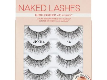 Ardell Professional Multipack Naked Strip Lashes 423 Black 4 Pairs on Sale