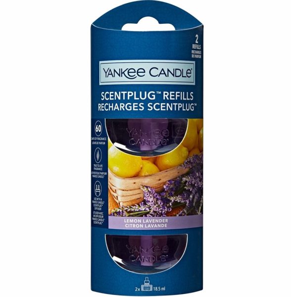 Yankee Candle Scent Plug Refills Lemon Lavender 2 x 18.5ml Online Hot Sale