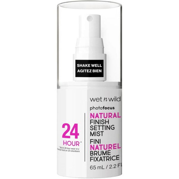 Wet N Wild PhotoFocus Natural Finish Setting Mist 65ml For Discount