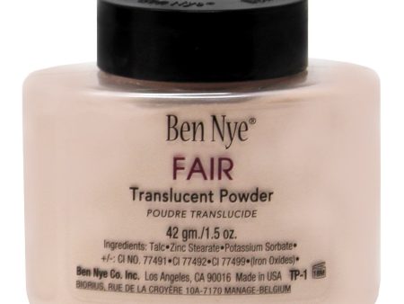 Ben Nye Fair Translucent Powder 42g Discount