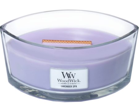 WoodWick Lavender Spa Ellipse Jar Candle Fashion