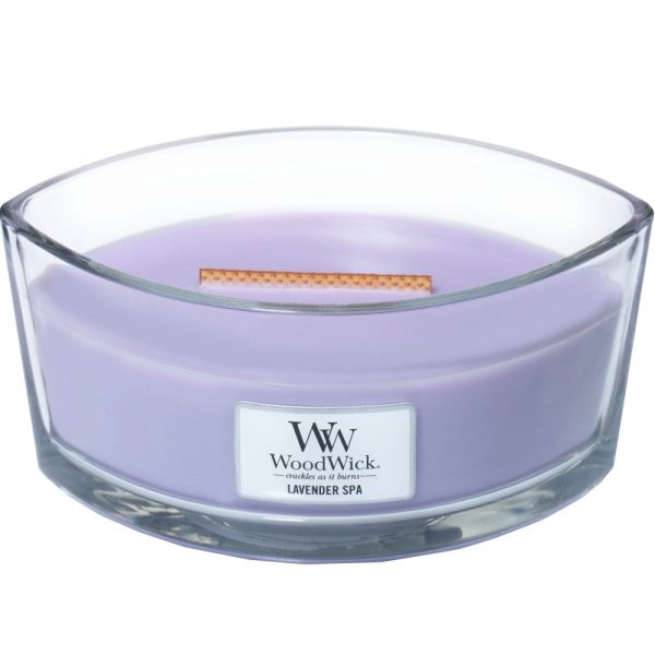 WoodWick Lavender Spa Ellipse Jar Candle Fashion