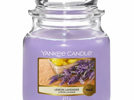 Yankee Candle Lemon Lavender Medium Jar Candle For Sale