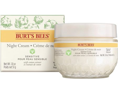 Burt s Bees Sensitive Night Cream 50g Sale