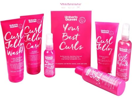 Umberto Giannini Your Best Curls 6 Piece Gift Set Online now