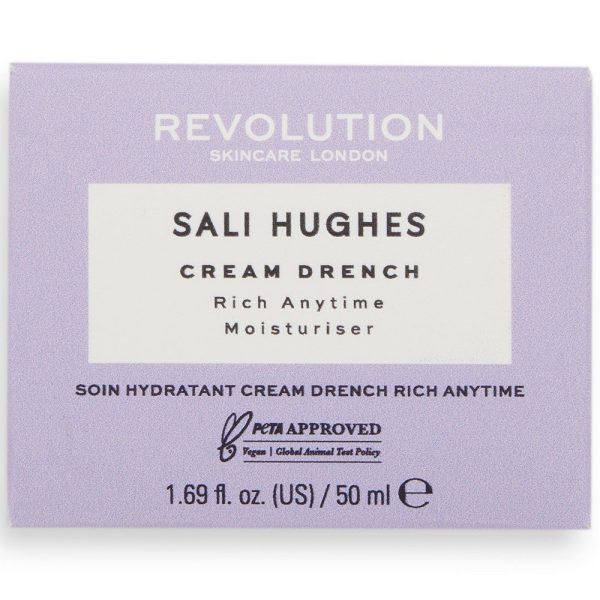 Revolution Skincare x Sali Hughes Drench Rich Anytime Moisturiser 50ml Sale