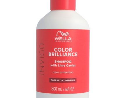 Wella Professionals Invigo Colour Brilliance Vibrant Colour Shampoo Coarse Hair 300ml Supply