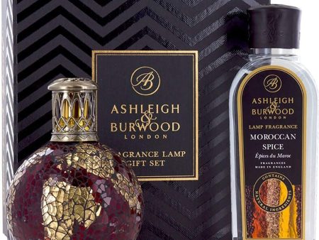 Ashleigh & Burwood Dragon s Eye Lamp & Moroccan Spice Fragrance Gift Set For Sale