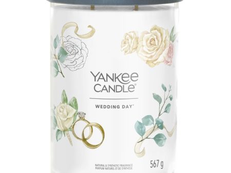 Yankee Candle Wedding Day Large Signature Tumbler Jar Candle Online Hot Sale