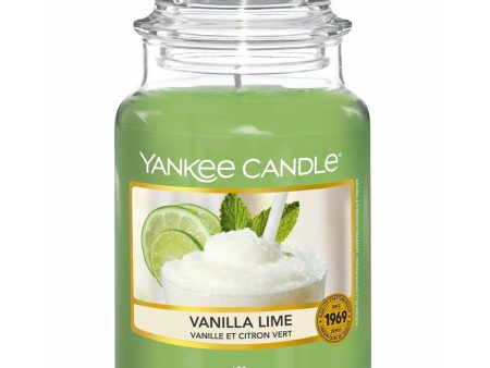 Yankee Candle Vanilla Lime Large Jar Candle Fashion