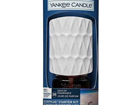 Yankee Candle Scent Plug Organic Pattern Starter Kit Pink Sands For Cheap