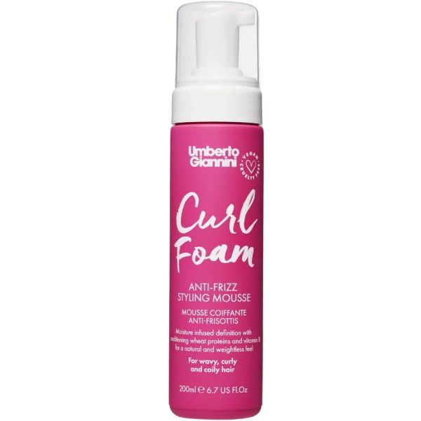 Umberto Giannini Curl Foam Anti-Frizz Styling Mousse 200ml Online now