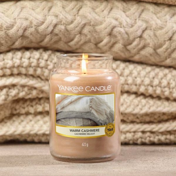 Yankee Candle Warm Cashmere Large Jar Candle Sale