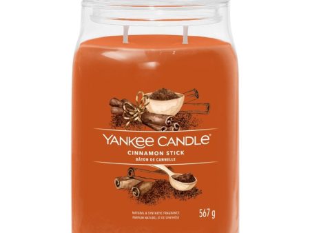 Yankee Candle Cinnamon Stick Large Signature Jar Candle Online Hot Sale