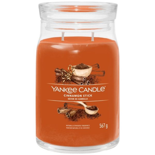 Yankee Candle Cinnamon Stick Large Signature Jar Candle Online Hot Sale