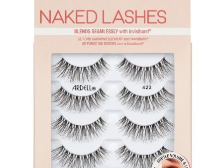 Ardell Professional Multipack Naked Strip Lashes 422 Black 4 Pairs on Sale