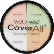 Wet N Wild CoverAll 4 Colour Concealer Palette Online Hot Sale