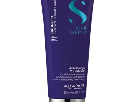 Alfaparf Milano Semi Di Lino Brunette Anti-Orange Conditioner 200ml Online