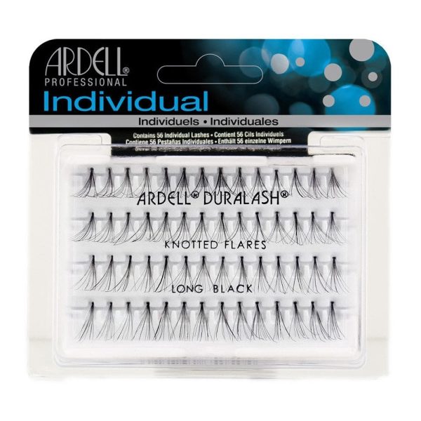 Ardell Professional Duralash Knotted Flares Individual Lashes Long Black Online Hot Sale