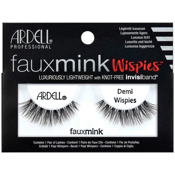 Ardell Professional Faux Mink Strip Lashes Demi Wispies Black For Cheap