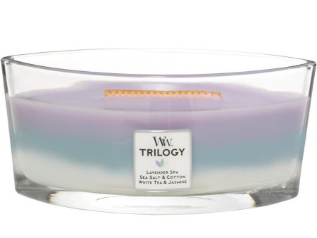 WoodWick Trilogy Calming Retreat Ellipse Jar Candle Fashion