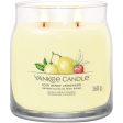 Yankee Candle Iced Berry Lemonade Medium Signature Jar Candle Discount