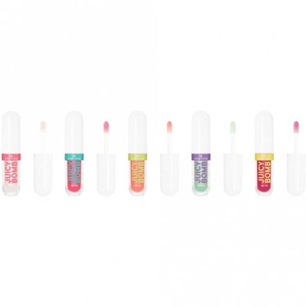 Essence Juicy Bomb Lip Oil Set 5 x 2.4ml Hot on Sale